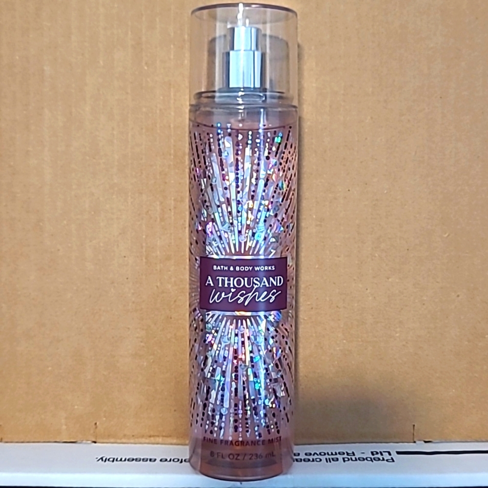 Bath & Body Works A Thousand Wishes Glitter Mist 8 oz